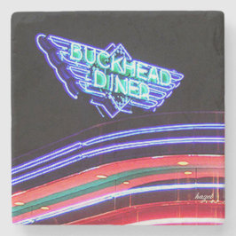 Posavasos De Piedra Diner Buckhead Atlanta, Buckhead Diner