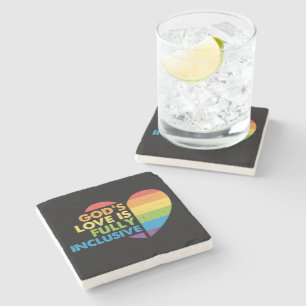 Posavasos De Piedra Dios Gay Cristiano Lgbt
