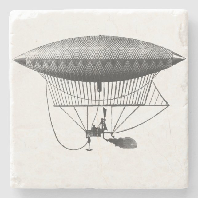 Posavasos De Piedra Dirigible personal (Anverso)