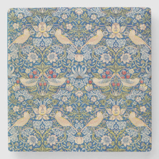 Posavasos De Piedra Diseño Art Nouveau para aves