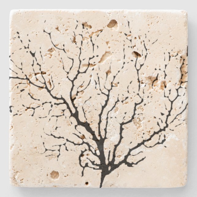 POSAVASOS DE PIEDRA DISEÑO DE ESTILO BEBIDO (Anverso)