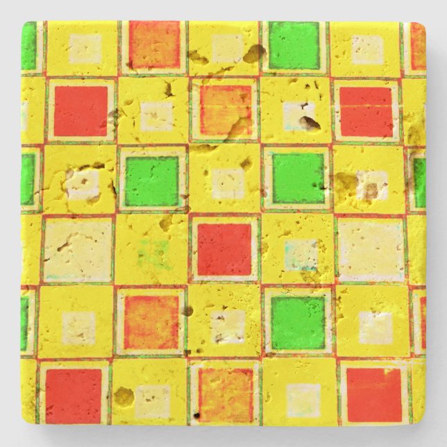 POSAVASOS DE PIEDRA DISEÑO DE ESTILO BEBIDO (Anverso)