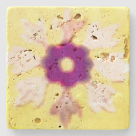 POSAVASOS DE PIEDRA DISEÑO DE ESTILO DE BALDOSA PARA BEBER