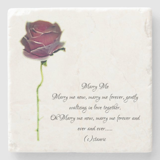 Posavasos De Piedra Diseño de estilo de montaña (Anverso)