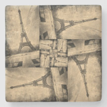 Diseño de la Torre Eiffel de la Viñeta de la Seman