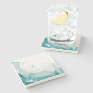 Posavasos De Piedra Diseño geométrico