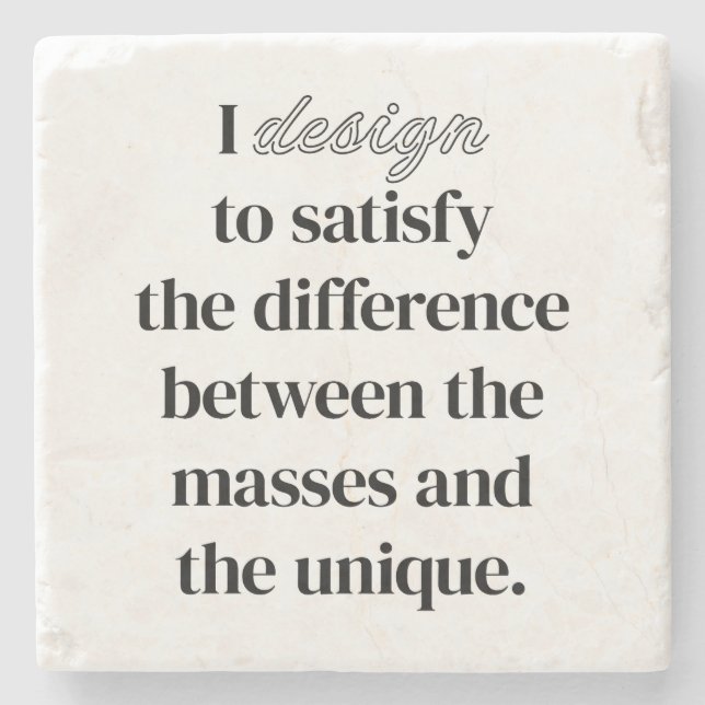 Posavasos De Piedra Diseño I Stone Coaster (Anverso)