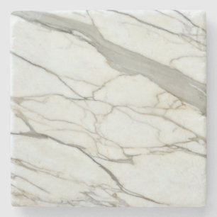 Posavasos De Piedra Diseño lujoso de mármol gris blanco