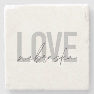 Posavasos De Piedra Diseño moderno urbano, sencillo, fresco de Love Ne