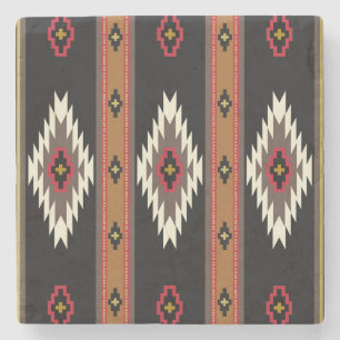Posavasos De Piedra Diseño Navajo 7 Bandana