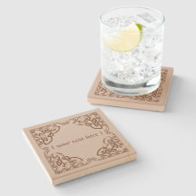 Diseño tribal de Knot celta Versión curvada marrón