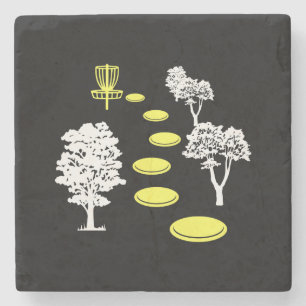 Posavasos De Piedra Disk Golf Woods Disk Golfer Gift
