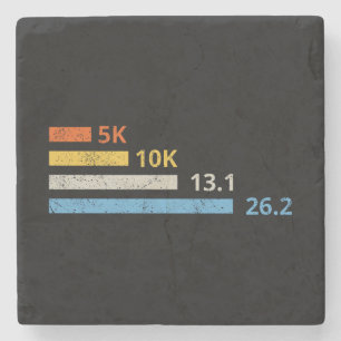 Posavasos De Piedra Distancias de funcionamiento I - 5K 10K 13.1 26.2