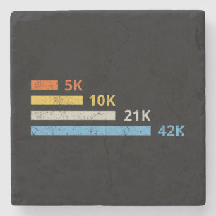 Posavasos De Piedra Distancias de funcionamiento II - Maratón de 42K d