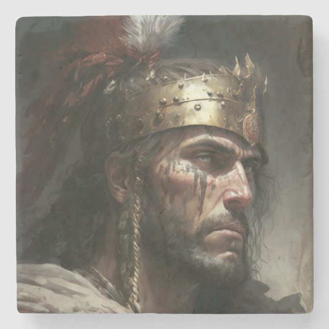 Posavasos De Piedra Distant War (Anverso)