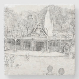 Posavasos De Piedra Diversión de verano