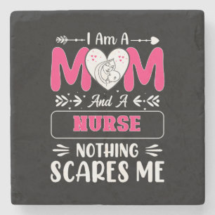 Posavasos De Piedra Divertidas Enfermeras Mamá, Enfermeras Citas graci