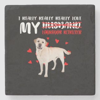 Posavasos De Piedra Dog Lover | De Verdad Me Encanto Mi Labrador Recup