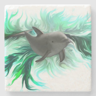 Posavasos De Piedra Dolphin Baby