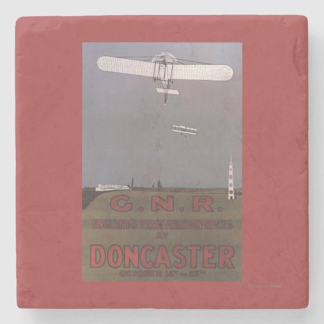 Posavasos De Piedra Doncaster, Inglaterra - primeras razas de la (Anverso)