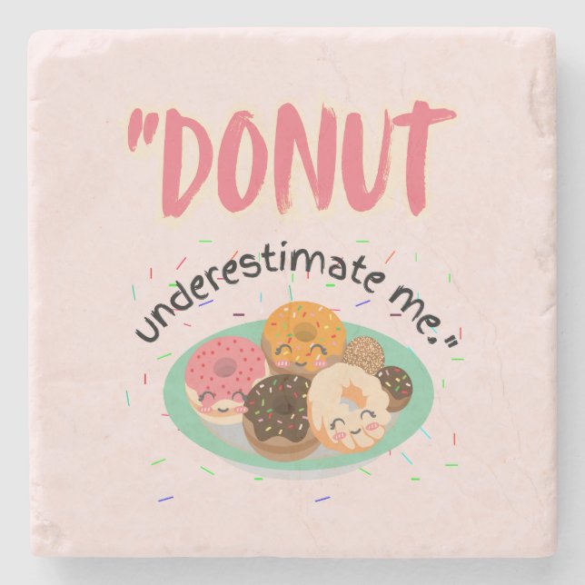 POSAVASOS DE PIEDRA DONUT BAJO ESTIMACIÓN (Anverso)