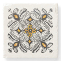 Doodle inspirado en azulejos marroquíes 