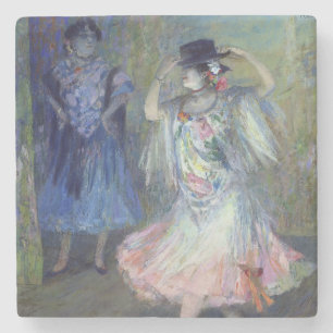 Posavasos De Piedra Dos bailarines españoles, 1852