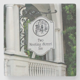 Posavasos De Piedra Dos Meeting Street, Charleston,