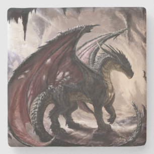 Posavasos De Piedra Dragón En Cueva