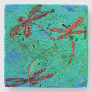 Posavasos De Piedra Dragonfly Dance