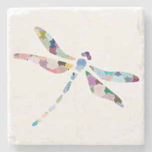 Posavasos De Piedra Dragonfly Stone Coaster