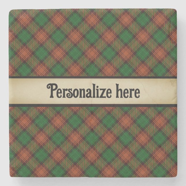 Posavasos De Piedra Dram occidental de escayola de piedra escocesa (Anverso)