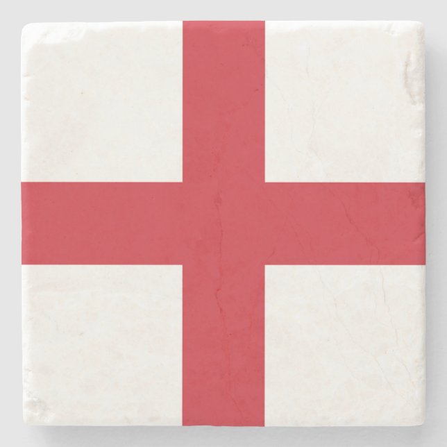 Posavasos De Piedra Drapeau Angleterre (Anverso)