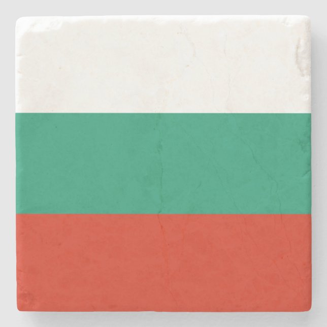 Posavasos De Piedra Drapeau Bulgarie tricolore (Anverso)
