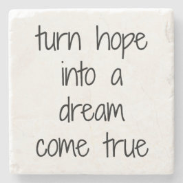 Posavasos De Piedra Dream Come True Marble Stone Coaster