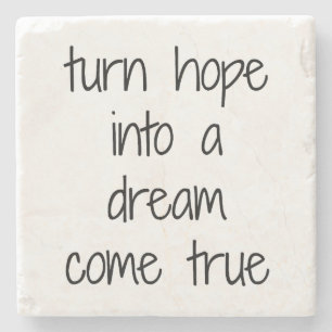 Posavasos De Piedra Dream Come True Marble Stone Coaster