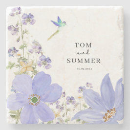 Posavasos De Piedra Dreamy Lilac Wedding