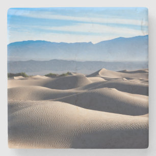 Posavasos De Piedra Dunas de arena planas del Mesquite