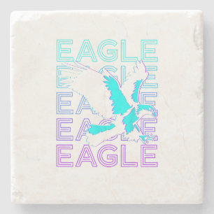 Posavasos De Piedra Eagle Retro