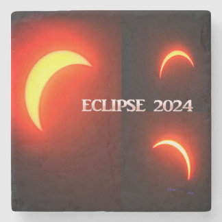 Posavasos De Piedra Eclipse 2024