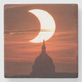 Posavasos De Piedra Eclipse solar 2021