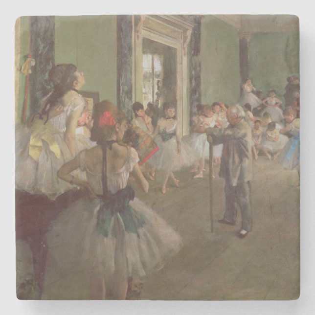 Posavasos De Piedra Edgar Degas| Clase Dancing, c.1873-76 (Anverso)