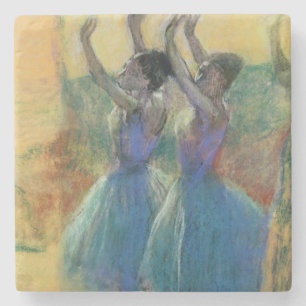 Posavasos De Piedra Edgar Degas el   dos bailarines azules