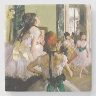 Posavasos De Piedra Edgar Degas La Clase de Baile