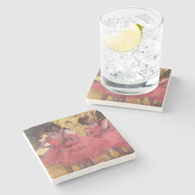 Posavasos De Piedra Edgar Degas, La Pascua De Las Bailarinas Rosadas (Lateral)