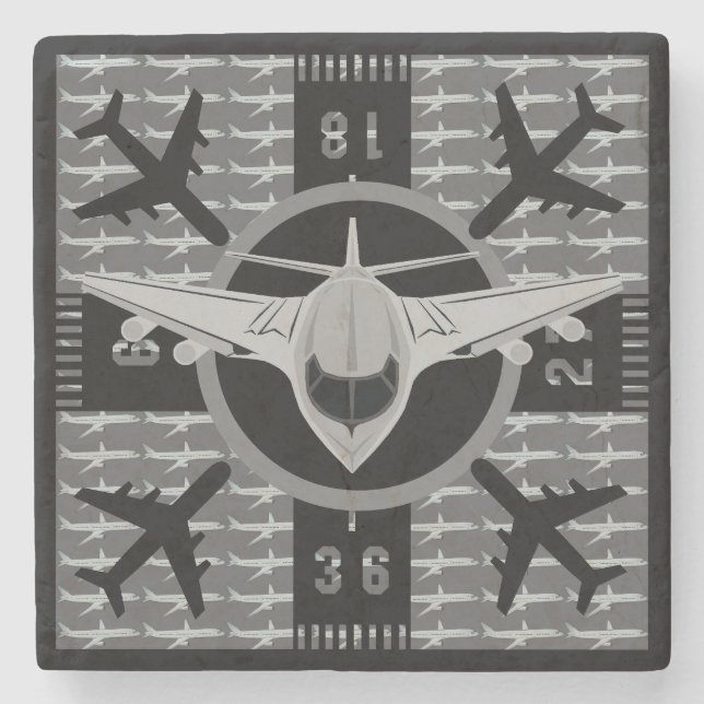Posavasos De Piedra Edición de aeropuerto (Anverso)