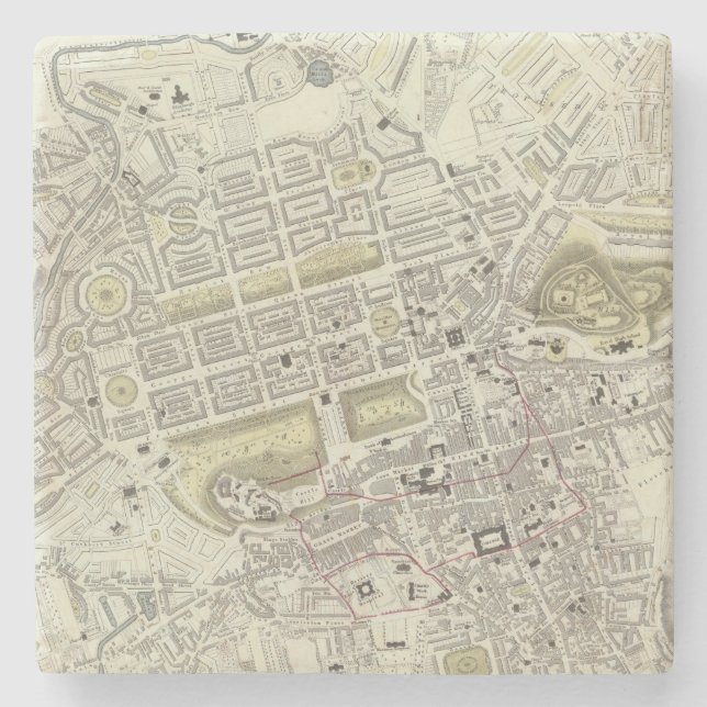 Posavasos De Piedra Edimburgo (Anverso)