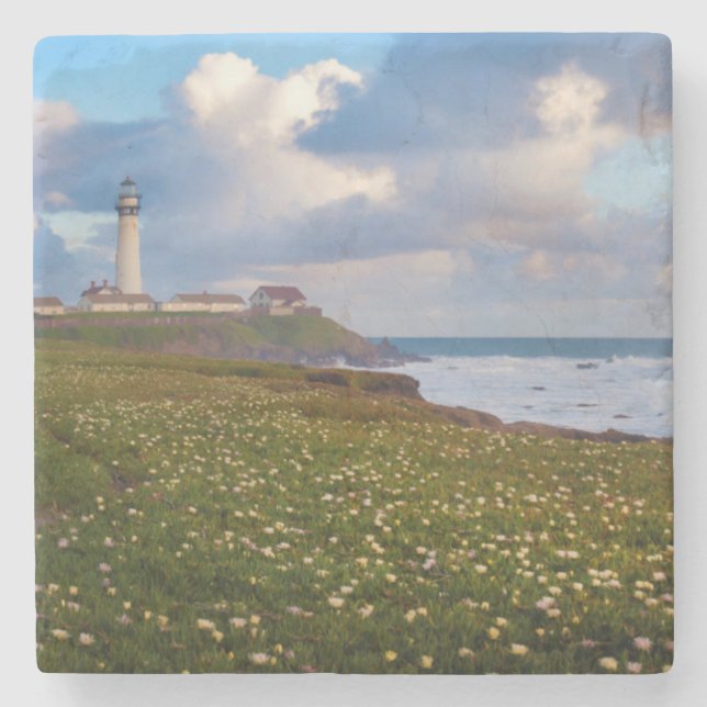 Posavasos De Piedra EE.UU., California. Big Sur Panorama 2 (Anverso)