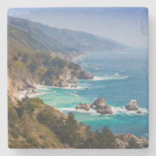 Posavasos De Piedra EE. UU., California. Costa de California, Big Sur