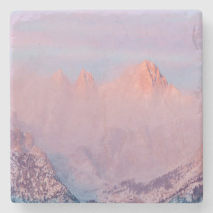 Posavasos De Piedra EE. UU., California, Lone Pine. Amanecer
